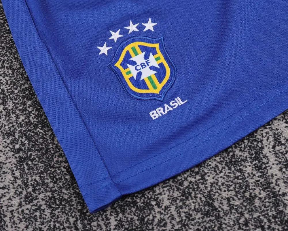 Brazil 2002 Retro Brazil Home Football Shirt Kids Size 2002 — 10