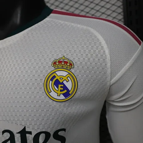 Real Madrid 2026/2027 Long Sleeve Player Version Real Madrid Home Football Jersey 2026/27 — 8