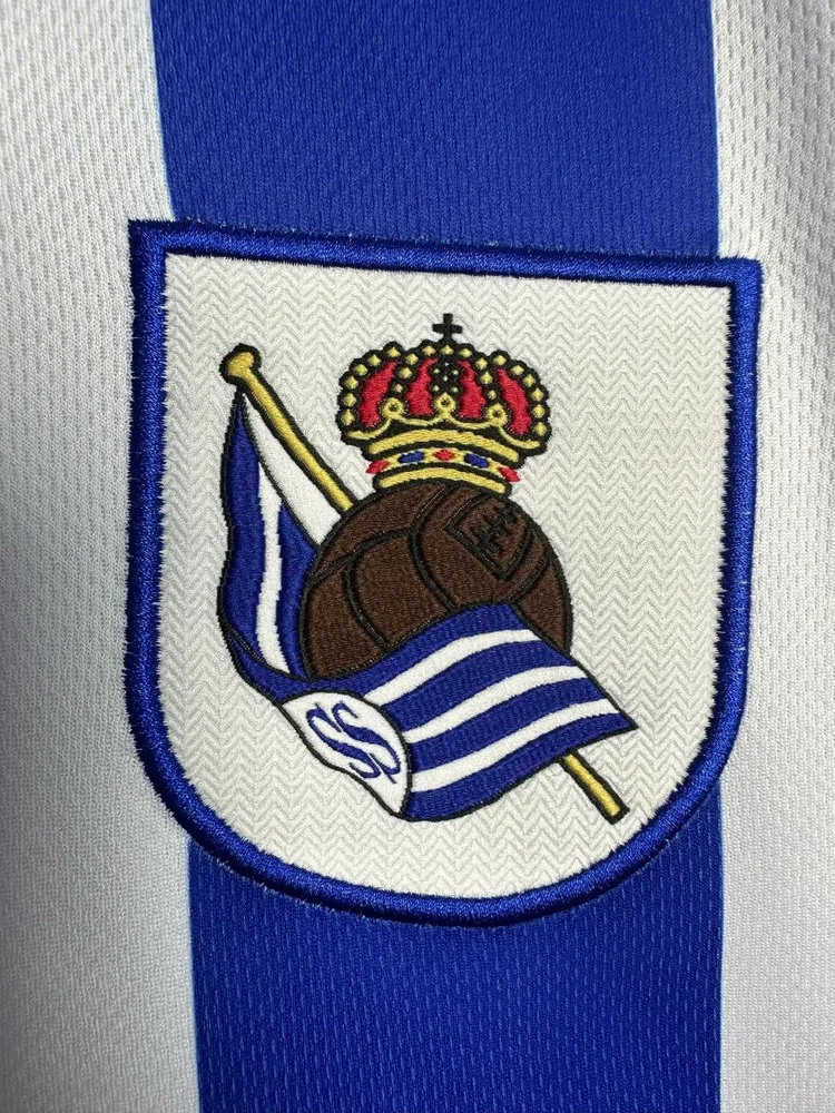Real Sociedad 2002-2003 Retro Real Sociedad Home Football Shirt 2002/2003 — 6