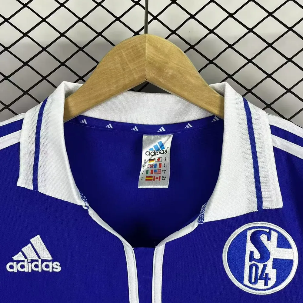 Schalke 04 2000/2002 Retro Schalke 04 Local Camiseta de fútbol 2000/2002 — 6