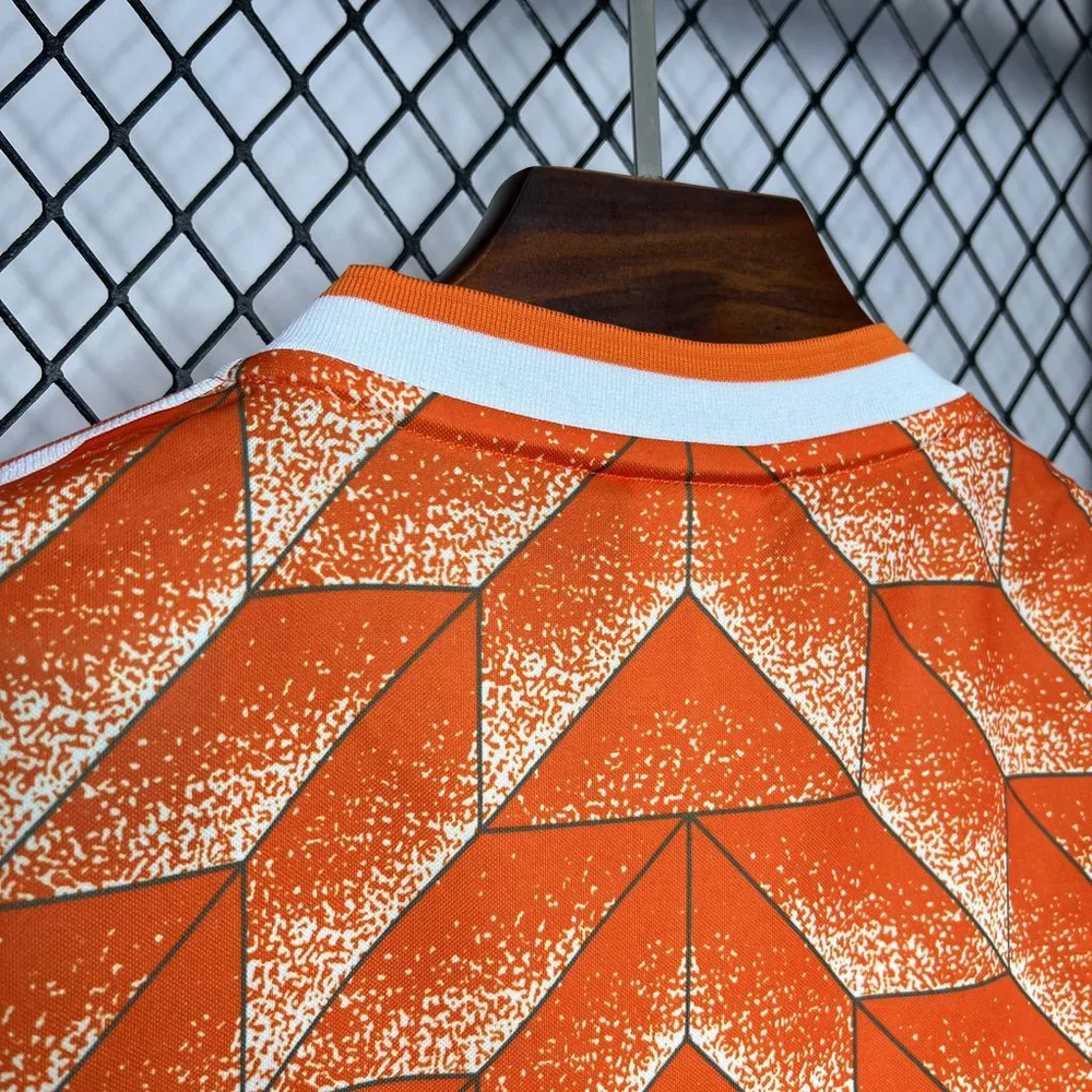 Netherlands 1998 Retro Netherlands National Team Home Football Shirt 1998 — 4
