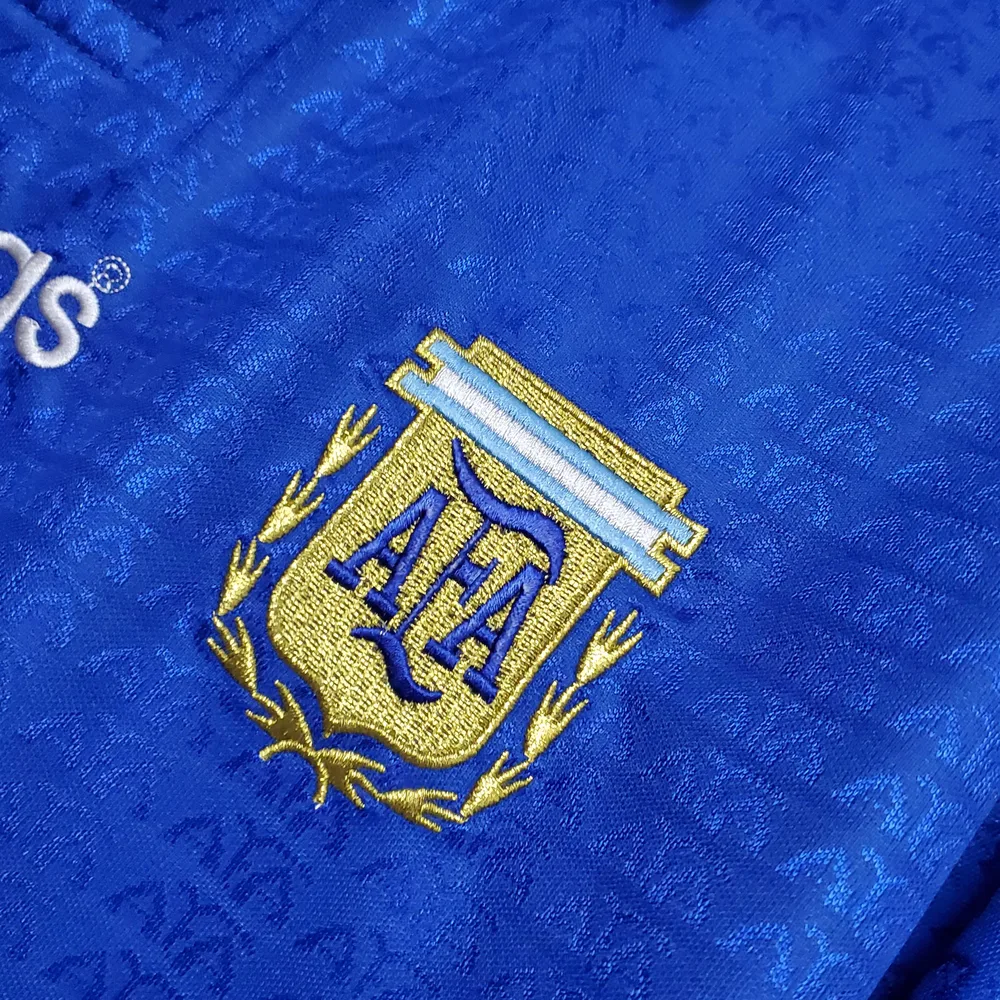 Argentina 1994 Retro Argentina National Team Away Jersey 1994 — 7