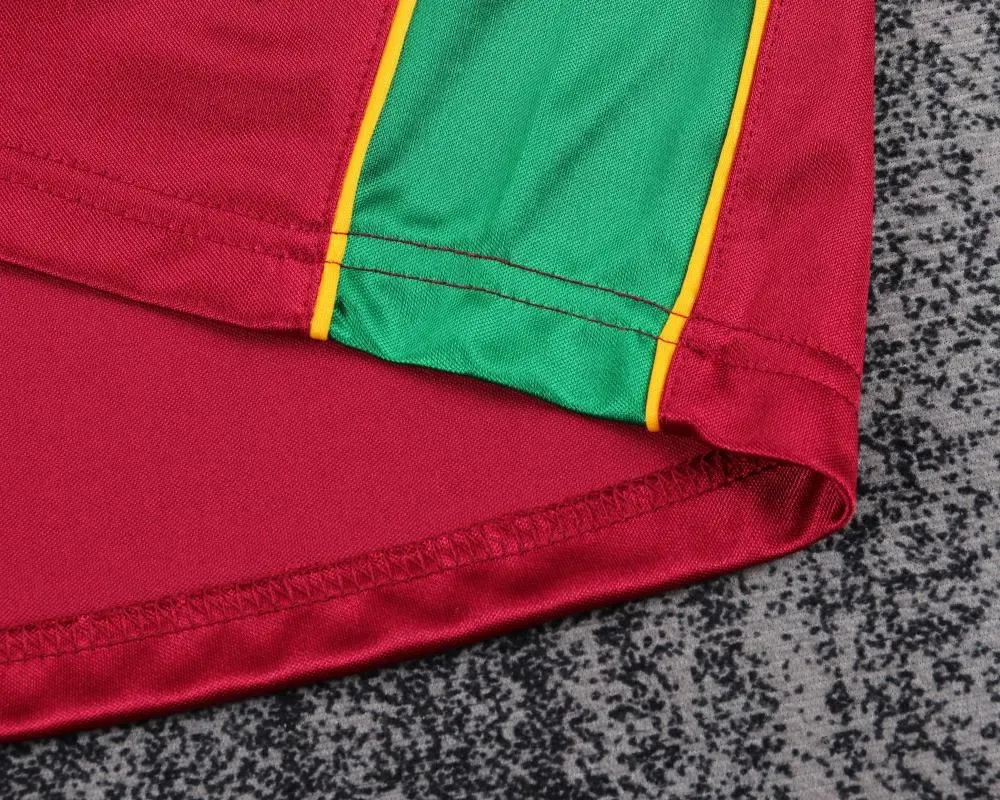 Portugal 1998 Retro Portugal Home Football Shirt Kids Size 1998 — 6