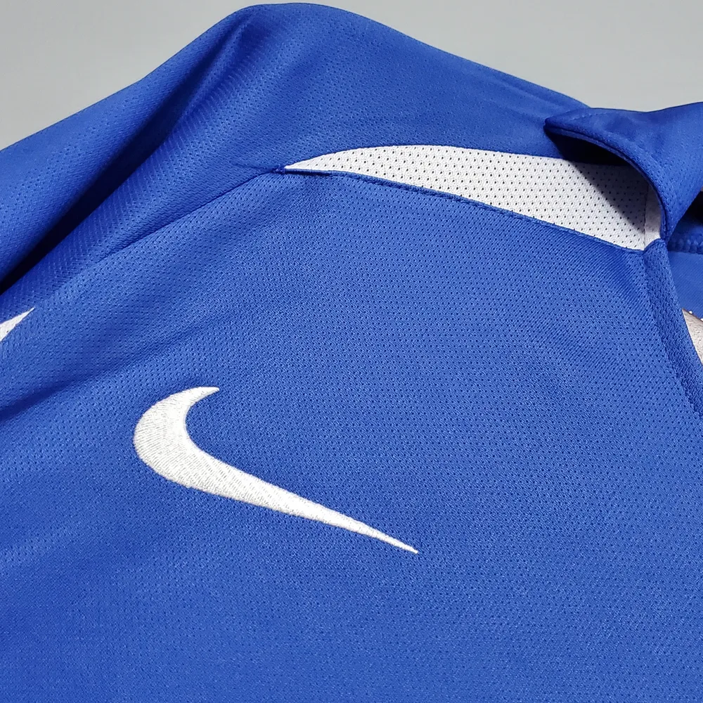 Brazil 2002 Retro Brazil Away Soccer Jersey 2002 — 4
