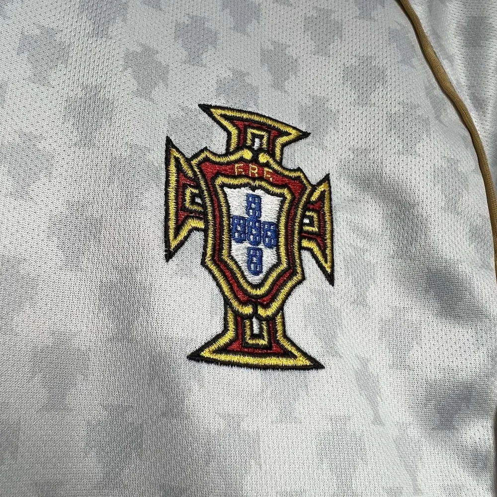 Portugal 2004 Retro Portugal Away Football Shirt 2004 — 8