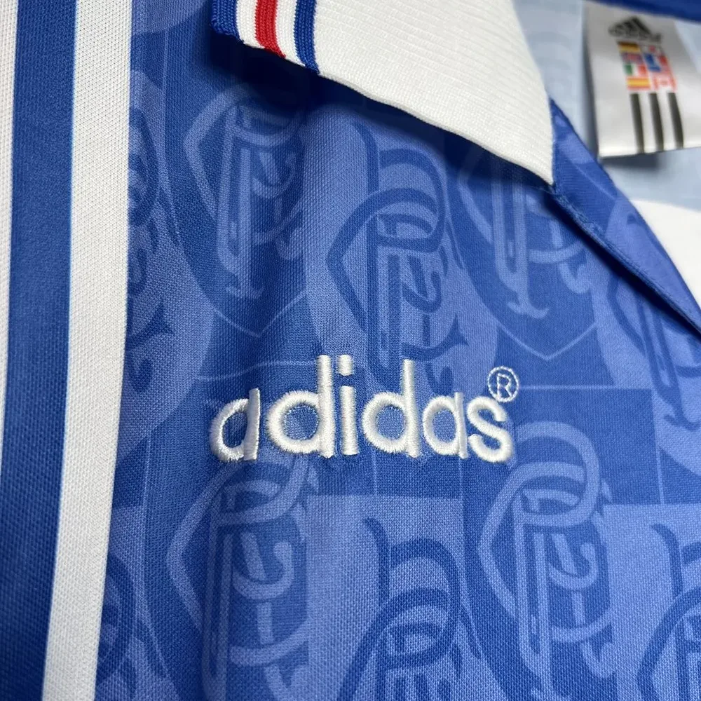 Rangers 1996/1997 Retro Rangers Home Football Shirt 1996/1997 — 5