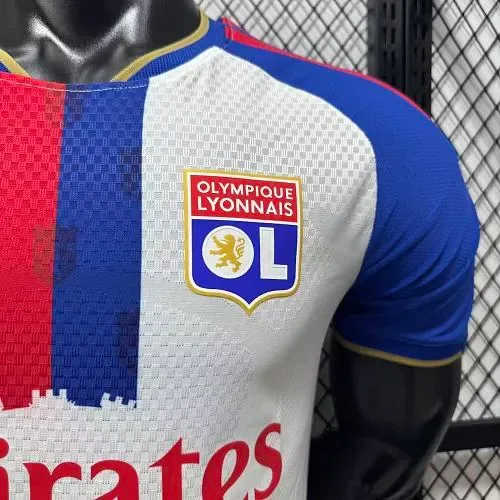 Lyonnais 2026/2027 Versión jugador Lyon Local Camiseta de fútbol 2026/27 — 7