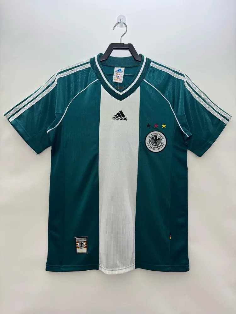 Germany 1998 Retro Camiseta de fútbol Germany Visitante 1998