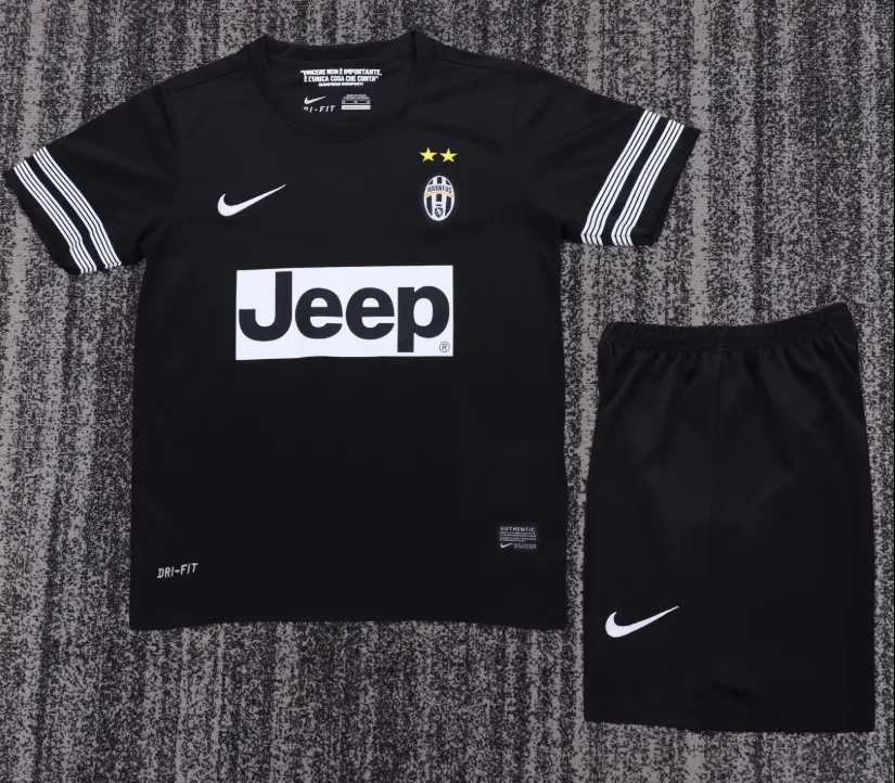 Juventus 2012/2013 Retro Juventus Visitante Camiseta de fútbol Talla infantil 2012/2013