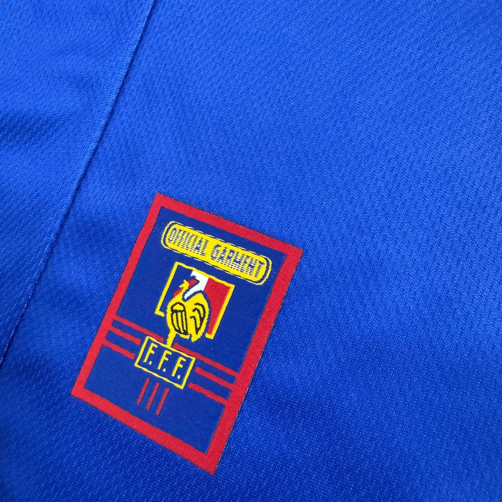 France 1998 Retro Manga larga France Local Camiseta de fútbol Talla infantil 1998 — 4