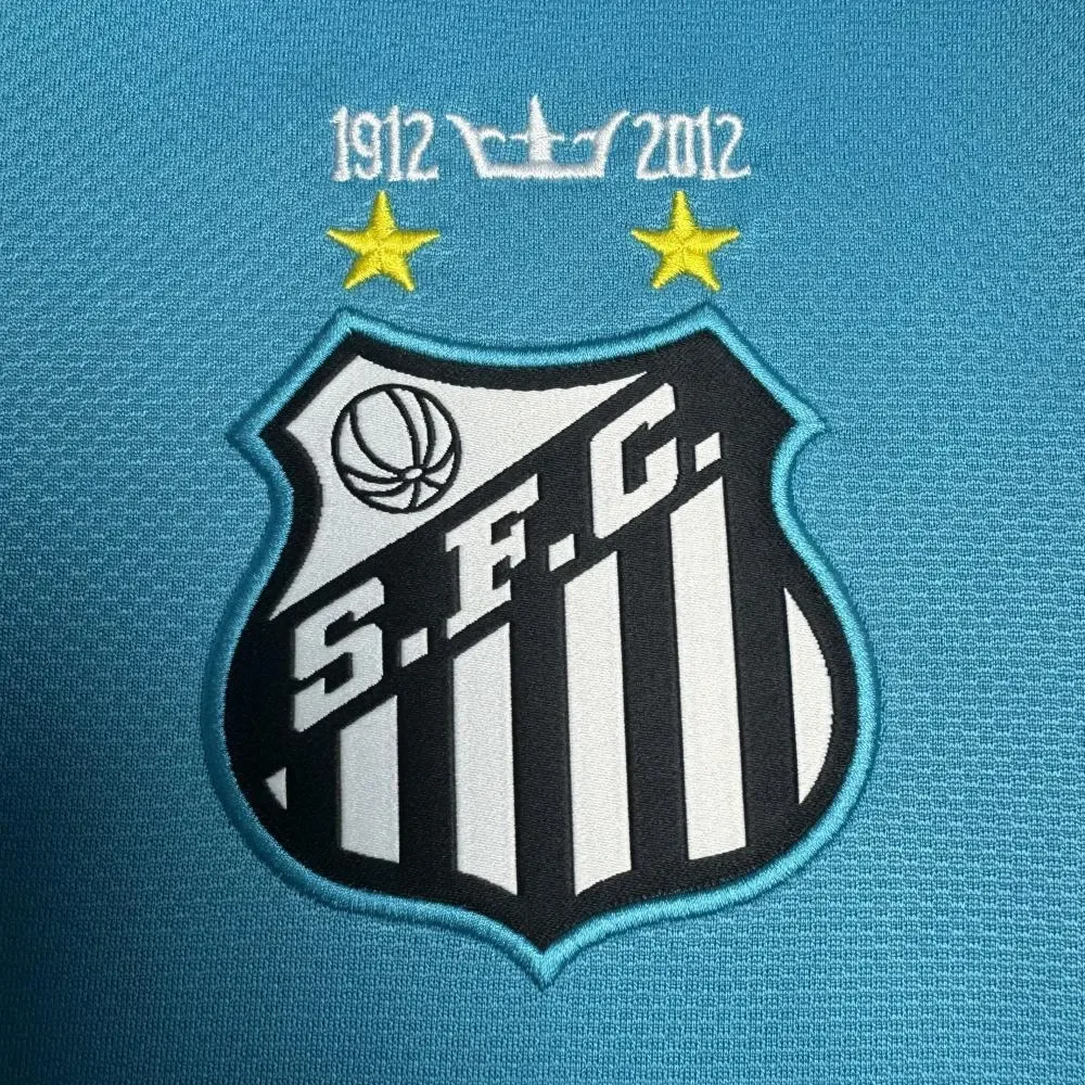 Santos 2012-2013 Retro Manga larga Santos Tercera Visitante Camiseta de fútbol 2012/2013 — 8