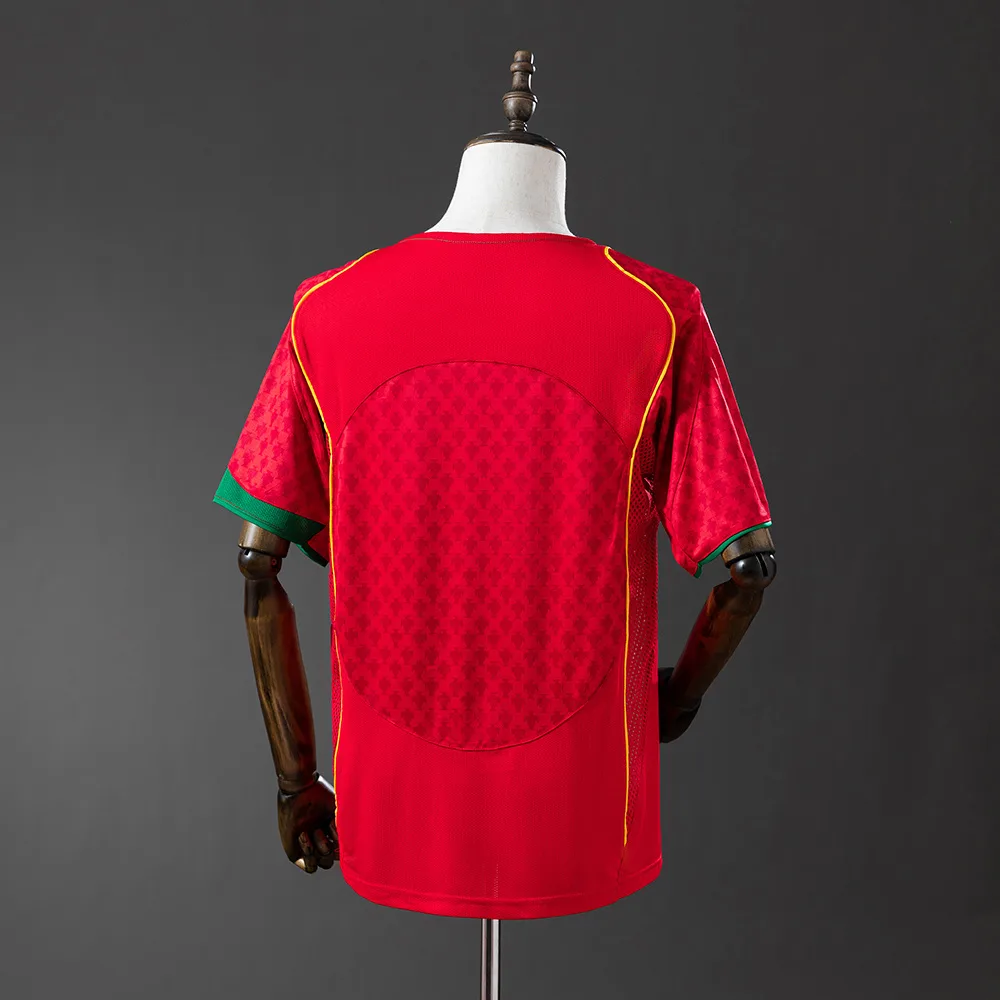 Portugal 2004 Retro Portugal Home Football Shirt 2004 — 2