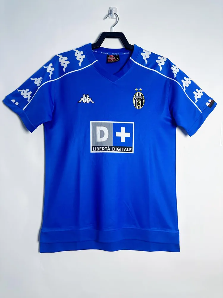 Juventus 1999/2000 Retro Juventus Visitante Camiseta de fútbol 1999/2000
