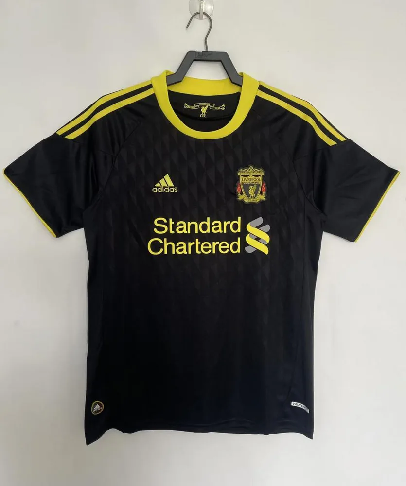 Liverpool 2010/2011 Retro Liverpool Tercera Visitante Camiseta de fútbol 2010/2011