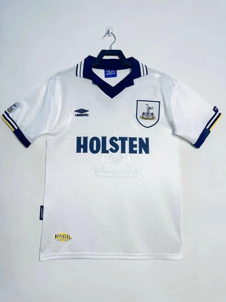 Tottenham 1993/1995 Retro Tottenham Hotspur Local Camiseta de fútbol 1993/1995
