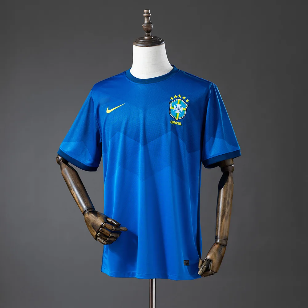 Brazil 2020 Retro Brazil Visitante Camiseta de fútbol 2020