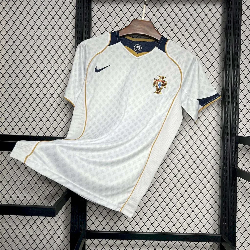 Portugal 2004 Retro Portugal Away Football Shirt 2004 — 5