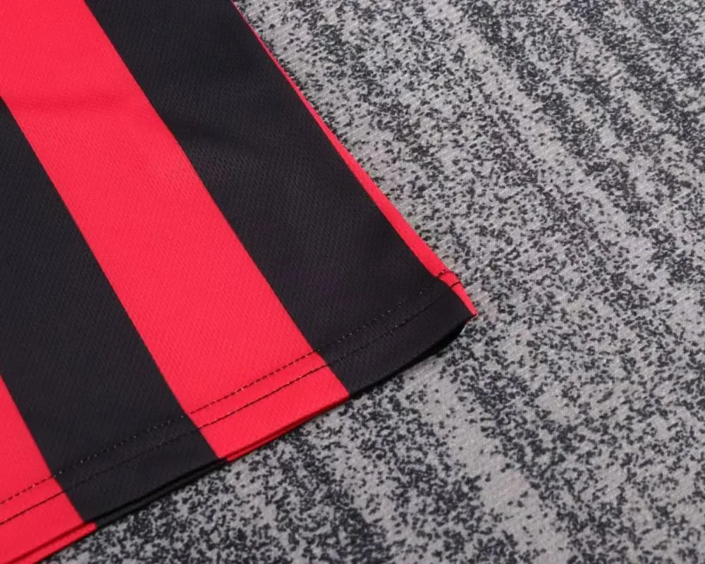 AC Milan 1996-1997 Retro AC Milan Home Football Shirt Kids Size 1996/1997 — 6