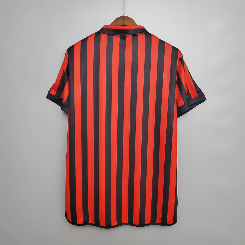AC Milan 1999/2000 Retro AC Milan Home Football Shirt 1999/2000 — 2