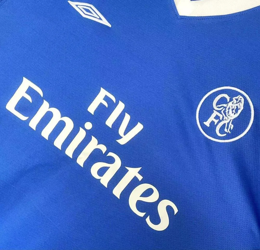 Chelsea 2003-2005 Retro Chelsea Local Camiseta de fútbol 2003/2005 — 7