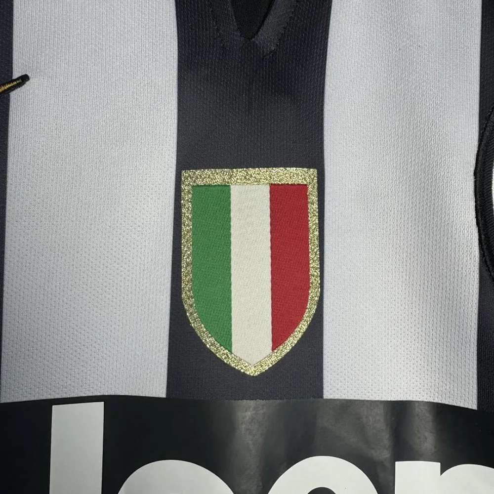 Juventus 2014/2015 Retro Long Sleeve Juventus Home Football Jersey 2014/2015 — 6