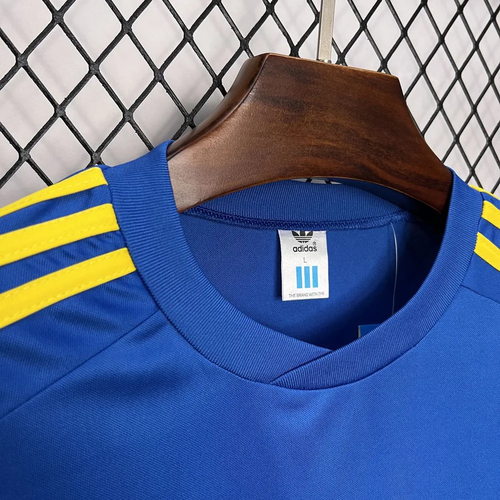 Boca Juniors 1981 Retro Boca Juniors Local Long Sleeves Camiseta de fútbol 1981 — 5