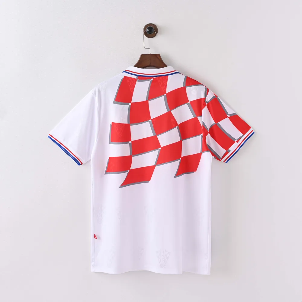 Croatia 1998 Retro Croatia National Team Home Football Shirt 1998 — 4