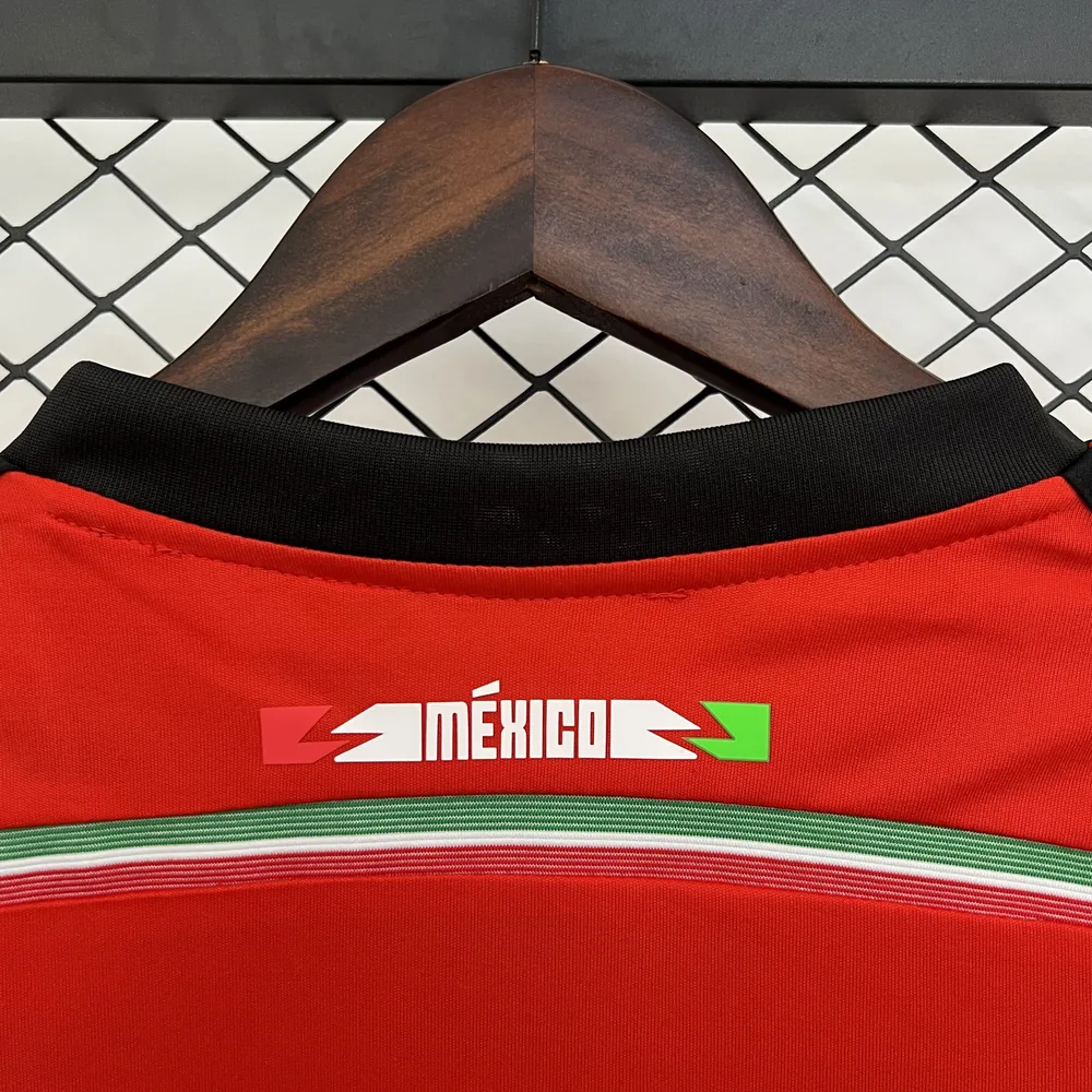 Mexico 2014 Retro Mexico Camiseta de fútbol Visitante 2014 — 5