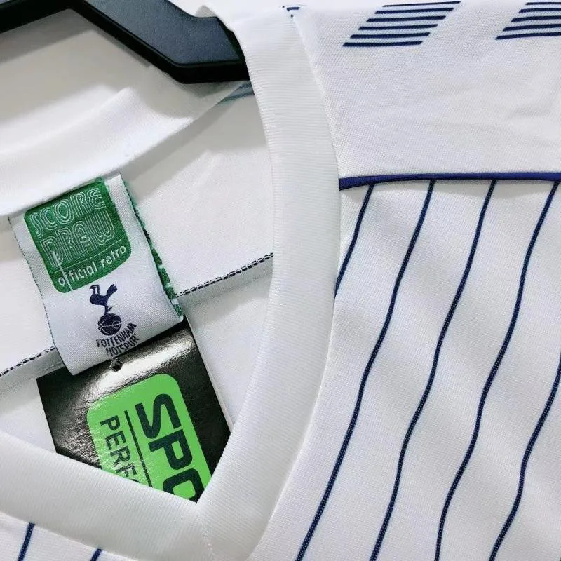 Tottenham 1986 Retro Tottenham Hotspur Home Football Shirt 1986 — 3