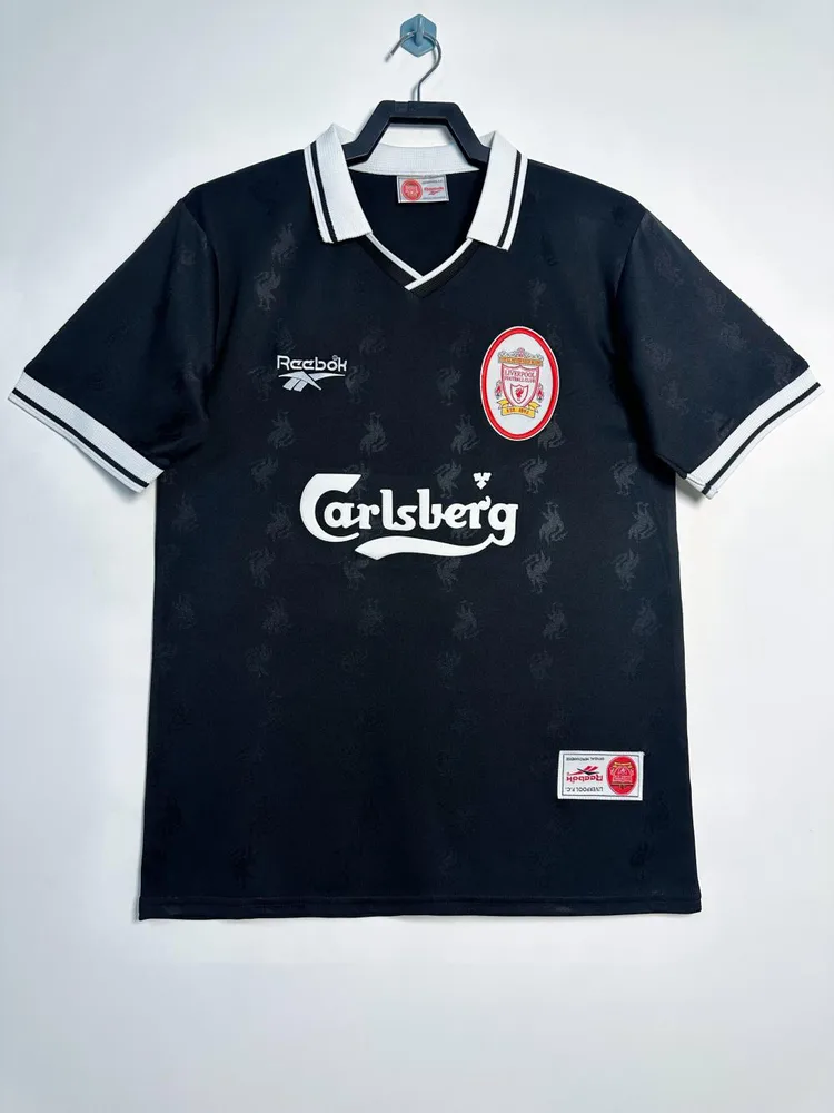 Liverpool 1996/1997 Retro Liverpool Tercera Visitante Camiseta de fútbol 1996/1997
