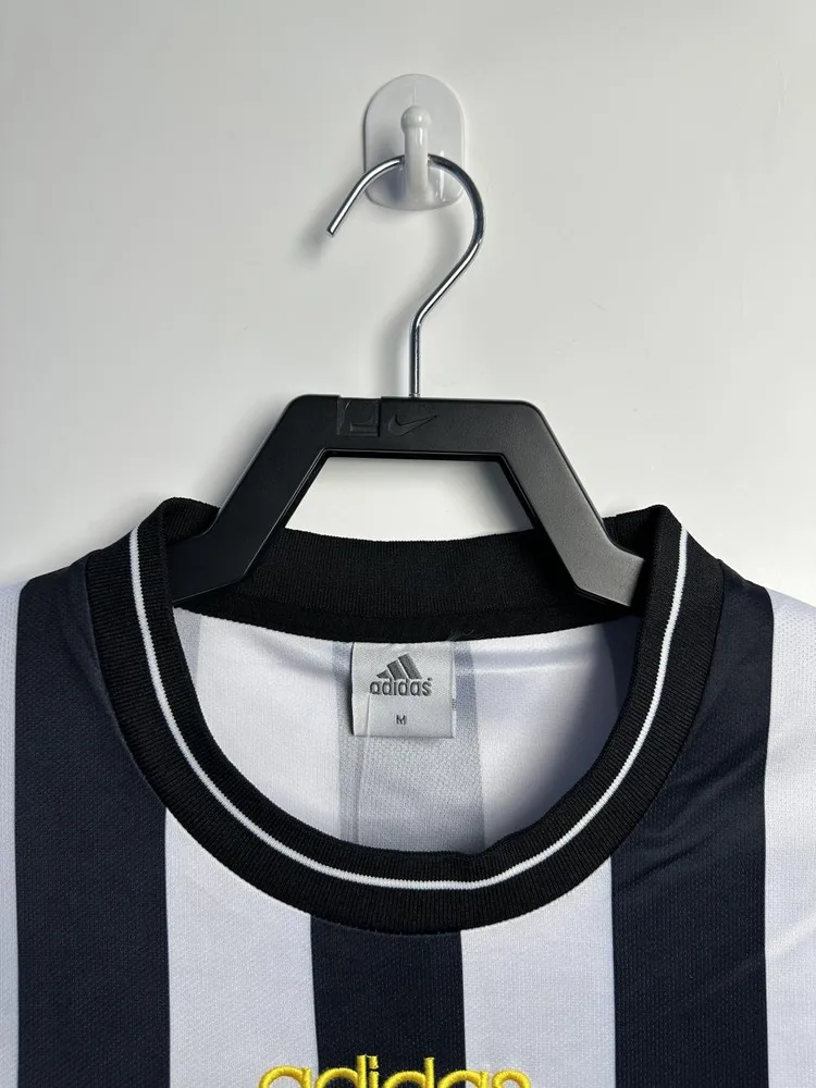 Newcastle 1997-1999 Retro Long Sleeve Newcastle United Home Soccer Jersey 1997/1999 — 3