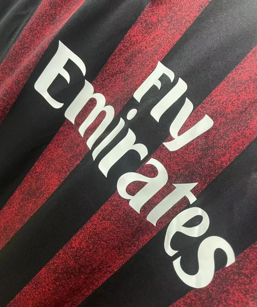 AC Milan 2016/2017 Retro AC Milan Local Camiseta de fútbol 2016/2017 — 6