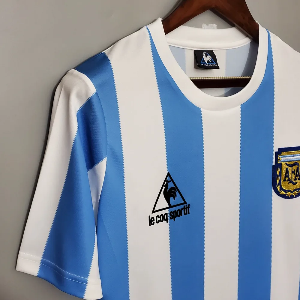 Argentina 1986 Retro Argentina National Team Local Jersey 1986 — 6