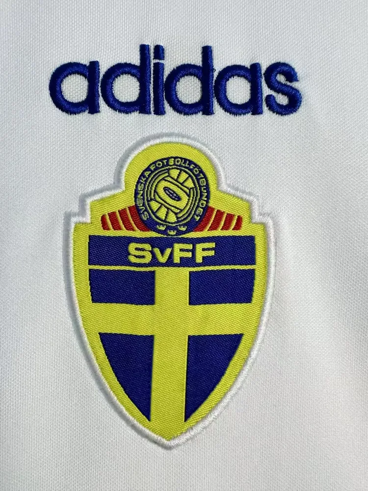 Sweden 1994 Retro Sweden Away Football Jersey 1994 — 5