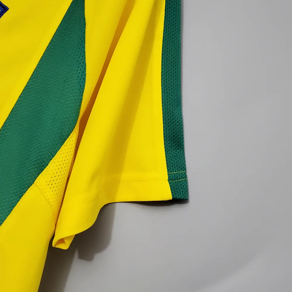 Brazil 2002 Retro Brazil Soccer Jersey Home 2002 — 8
