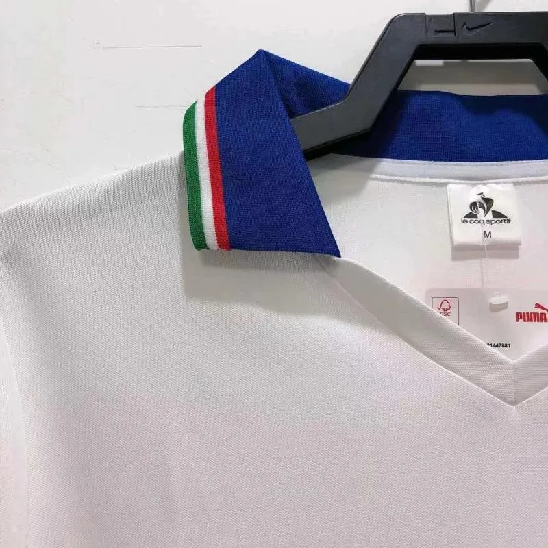 Italy 1982 Retro FIFA Italy Visitante Camiseta de fútbol 1982 — 4