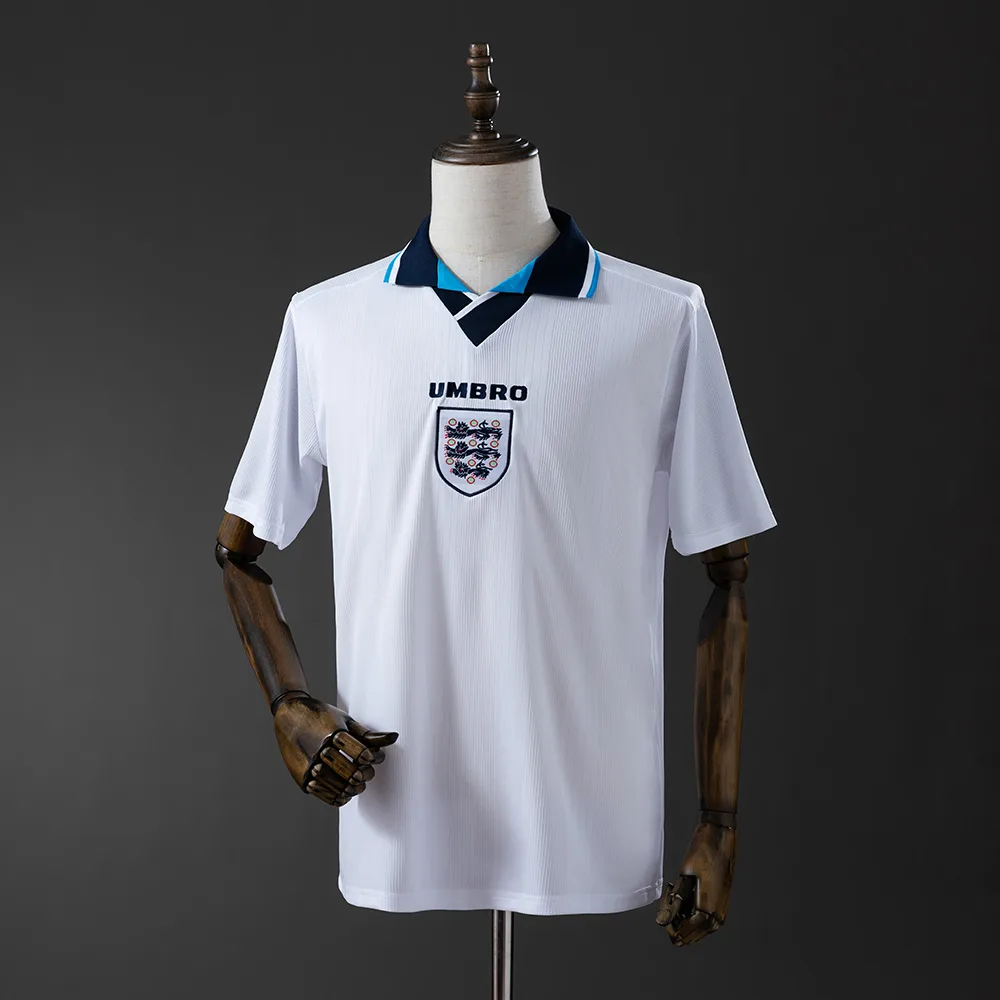 England 1996 Retro England Local Camiseta de fútbol 1996