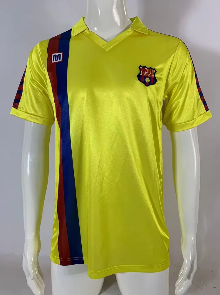 Barcelona 1982/1984 Retro Barcelona Visitante Camiseta de fútbol 1982/1984