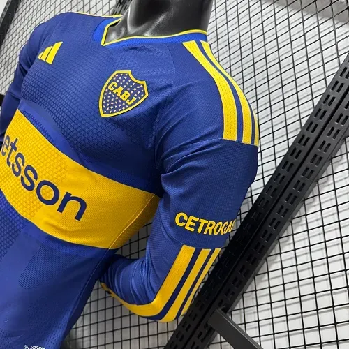 Boca Juniors 2026/2027 Long Sleeves Versión jugador Boca Juniors Local Camiseta de fútbol 2026/27 — 6