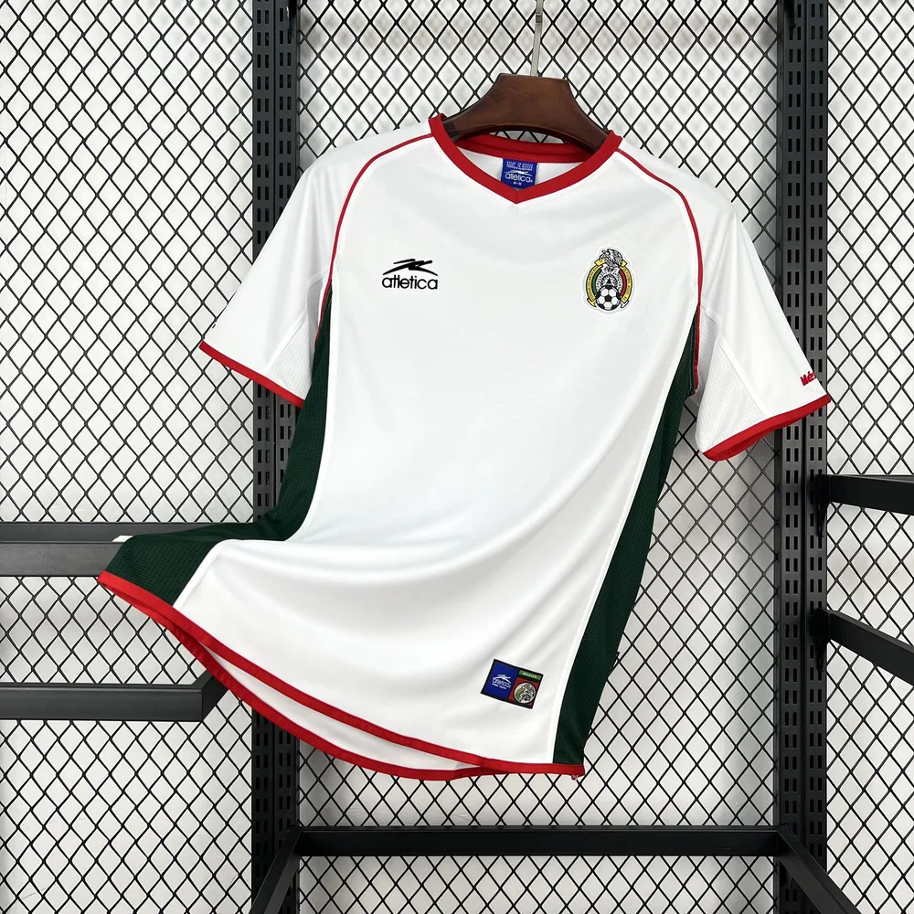 Mexico 2002 Retro Mexico National Visitante Jersey 2002