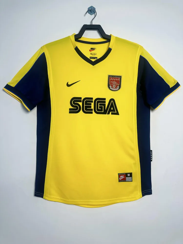 Arsenal 2000-2001 Retro Arsenal Visitante Camiseta de fútbol 2000/2001