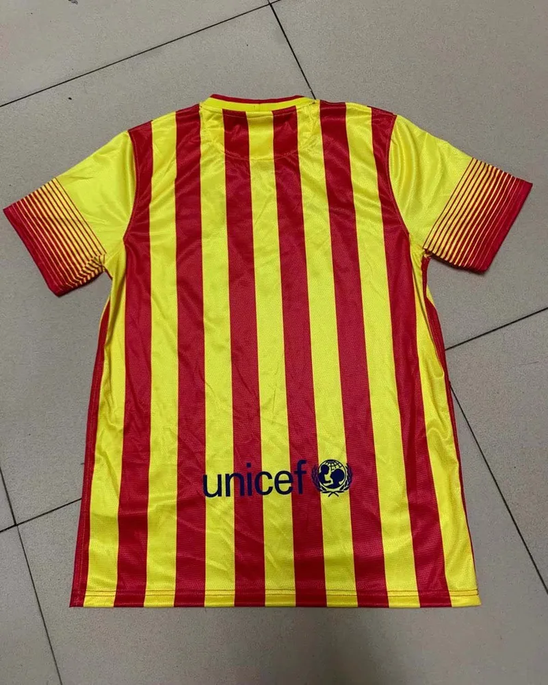 Barcelona 2013/2014 Retro Barcelona Visitante Camiseta de fútbol 2013/2014 — 2