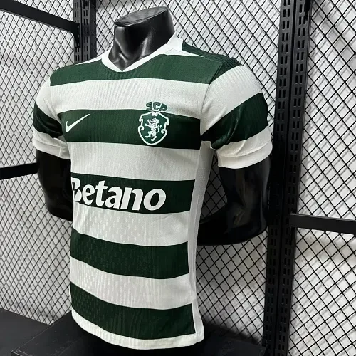 Sporting Lisbon 2026/2027 Versión jugador Sporting Lisbon Local Camiseta de fútbol 2026/27 — 4