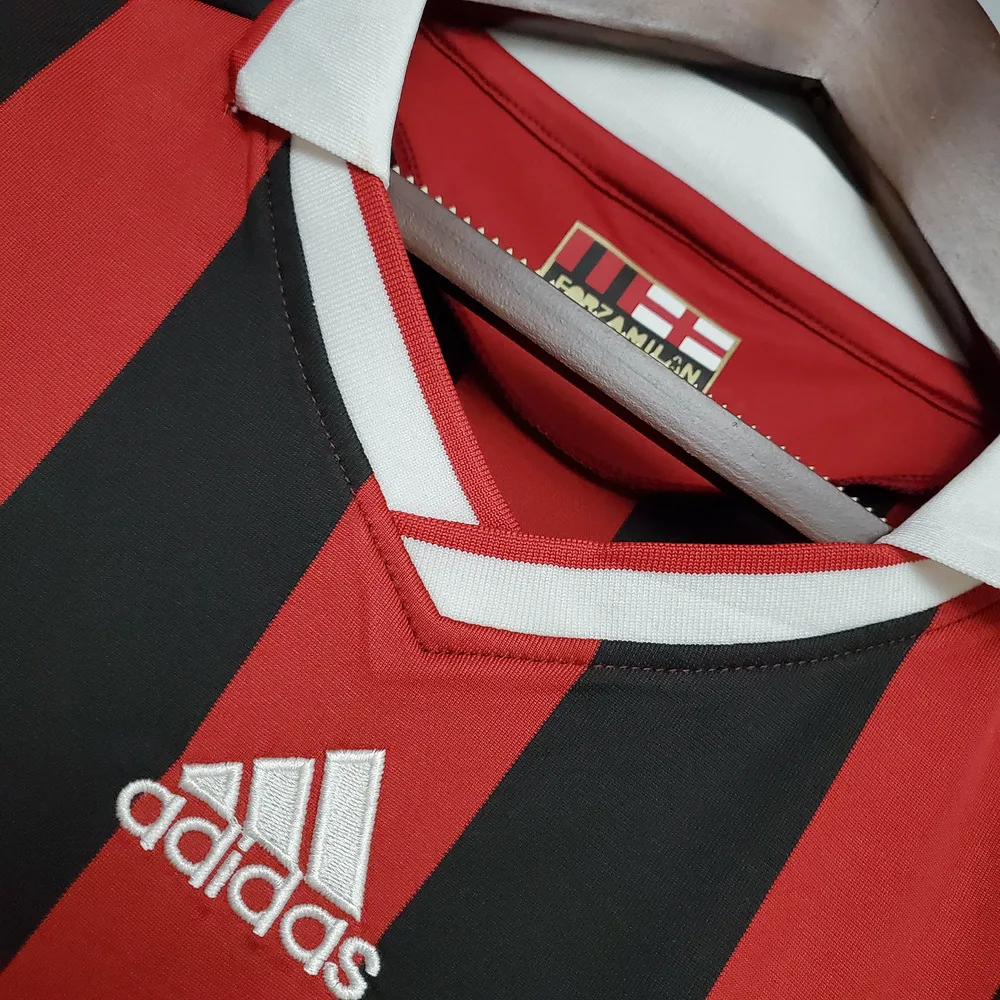 AC Milan 2009/2010 Retro AC Milan Home Football Shirt 2009/2010 — 4