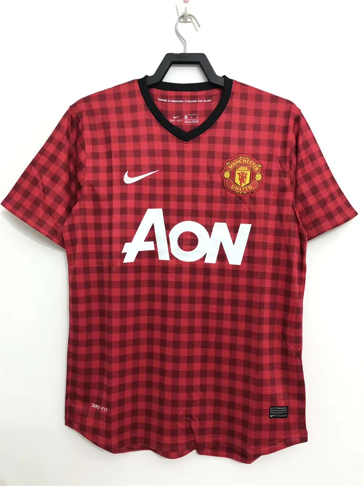 Manchester United 2012/2013 Retro Manchester United Local Camiseta de fútbol 2012/2013