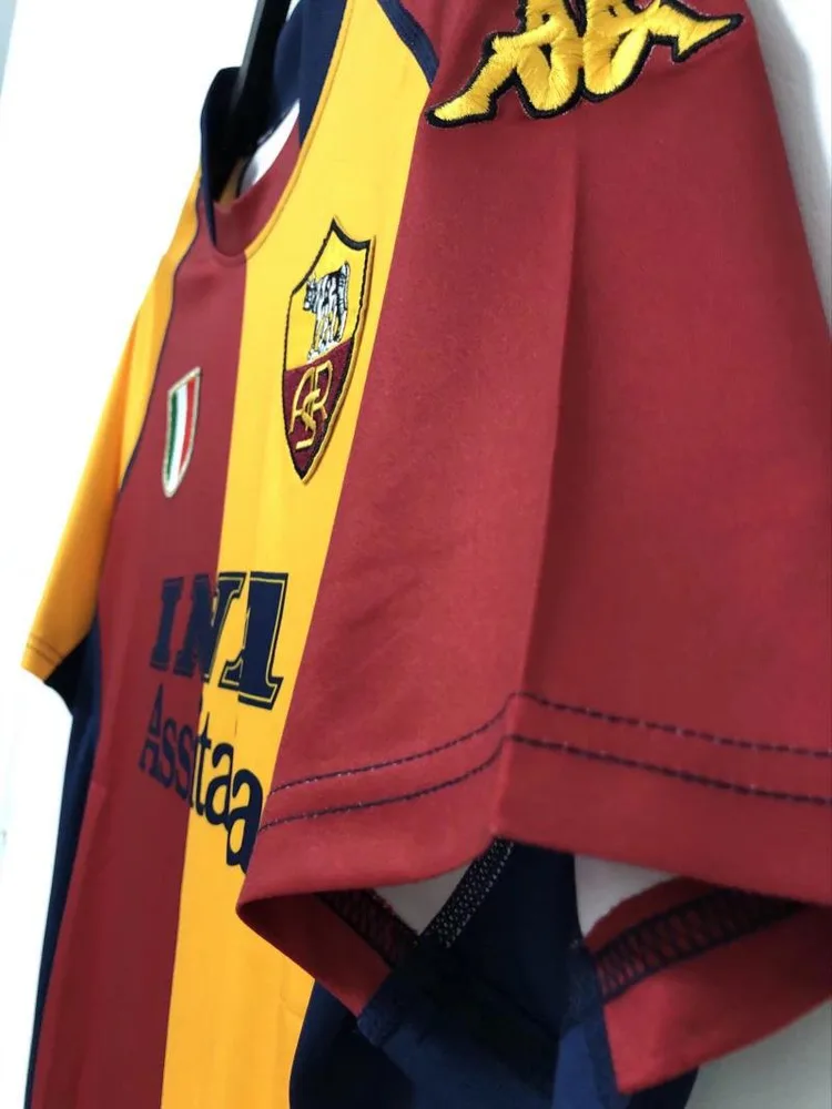 AS Roma 2000-2001 Retro Roma Home Soccer Jersey 2000/2001 — 6
