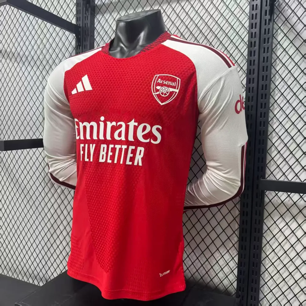 Arsenal 2026/2027 Long Sleeve Player Version Arsenal Home Football Jersey 2026/27 — 5