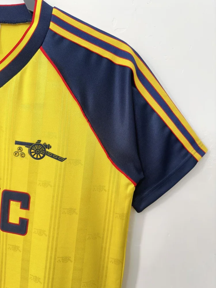 Arsenal 1988/1990 Retro Arsenal Away Football Shirt 1988/1990 — 5