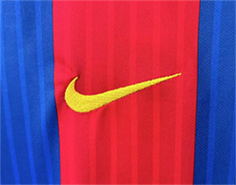 Barcelona 2016/2017 Retro Long Sleeve Barcelona Football Shirt Home 2016/2017 — 6