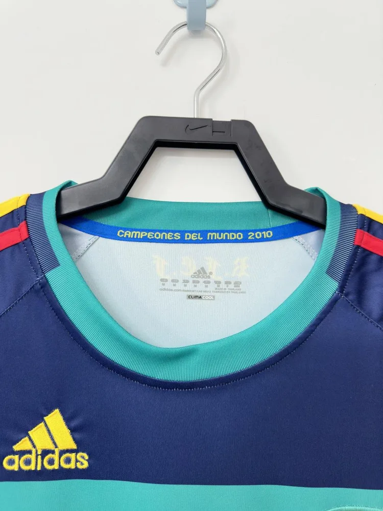 Spain 2010 Retro Spain Portero Camiseta de fútbol 2010 — 3